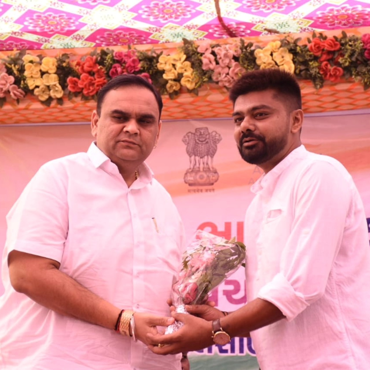 આજ રોજ અમારા કરાળા ગામ ખાતે વિકસિત ભારત સંકલ્પ યાત્રાનું સ્વાગત કરવામાં આવ્યું